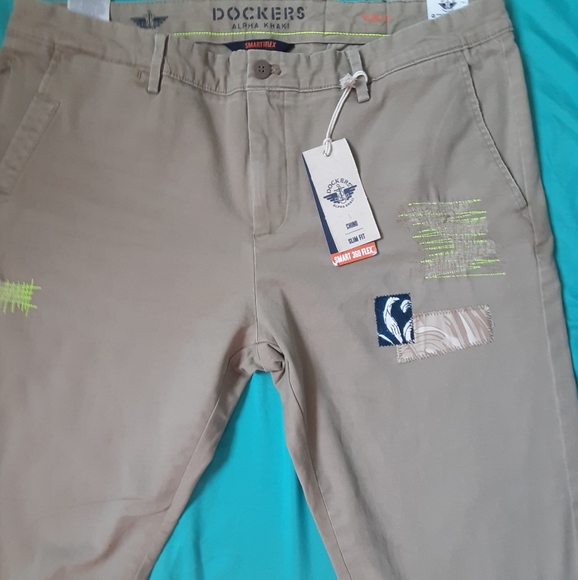 DOCKERS ALPHA KHAKI 38X30 - Picture 4 of 15